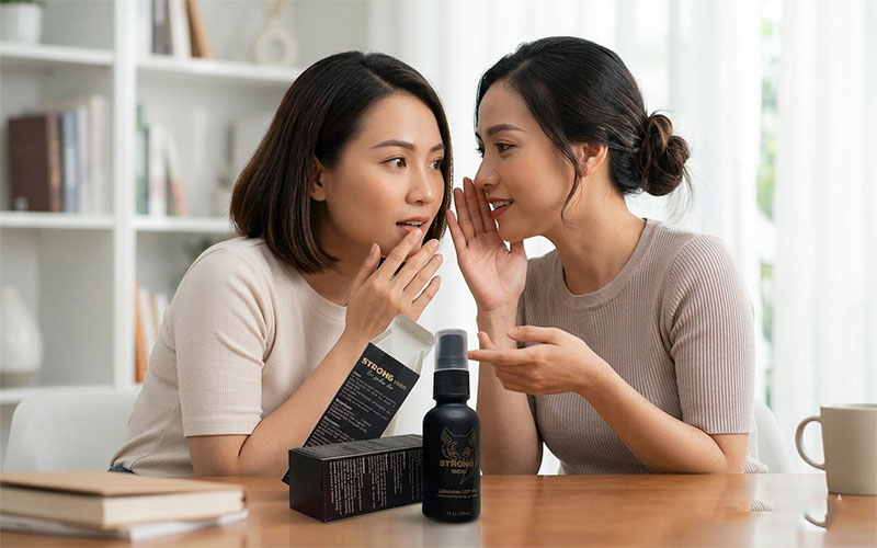 Phân phối Chai thuốc xịt chống xuất tinh sớm STRONG MEN chính hãng nhập khẩu